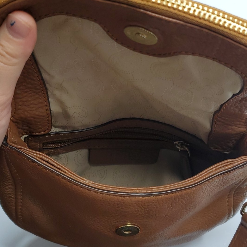 Michael Kors Bedford Flap In 32s4gbfc2l Luggage - Picture 7 of 7